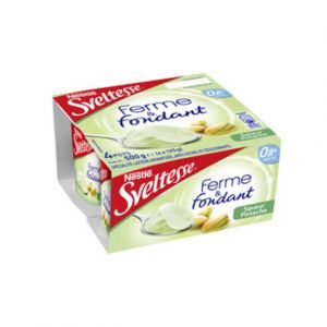 Nestl&eacute; Sveltesse Ferme & Fondant - Yaourt all&eacute;g&eacute; &agrave; la pistache