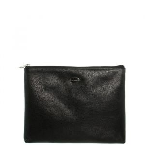 Image de Mac Douglas Pochette Limace en cuir ref_23063 01 Noir 19*13*2