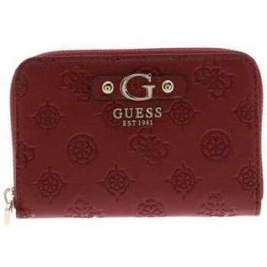 Guess Compagnon / Portefeuille Gerty Slg Small Zip Claret PD952914