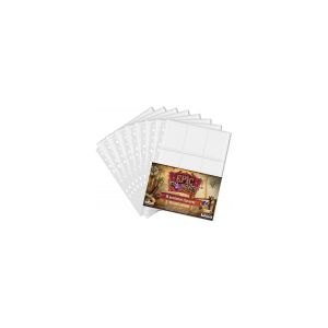 Trade Invaders Pack 10 feuilles rangement cartes pour classeur (Carte Pokemon etc.) - Epic Forge Pochette pour cartes taille standard - TI-EF0017h