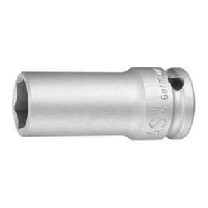 ASW Douille &agrave; choc 3/4'' mod&egrave;le long Cote s/plats : 41 mm Long. 95 mm &Oslash ext&eacute;rieur de la prise de force 60 mm &Oslash ext&eacute;rieur de l'entra&icirc;nement : 44 mm