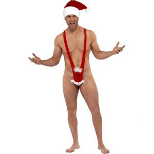 Déguisement h oristique Père Noël homme taille unique
