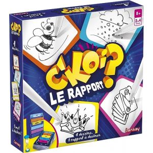 Image de Lansay C'Koi Le Rapport ? - Jeu de société - Jeu d'ambiance - Dès 8 ans - De 2 à 4 joueurs