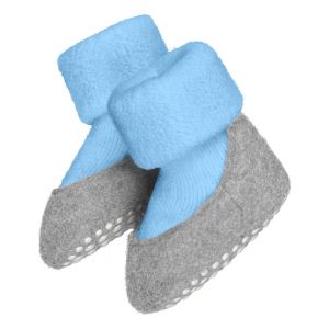 Falke Baby Cosyshoe Bébés Chaussons Bleu 19-20