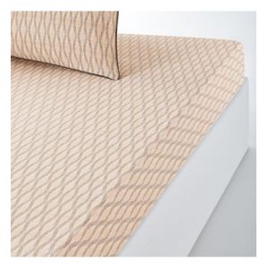 Drap housse percale de coton bonnet 30 cm ra Imprimé Géométrique Taille 140x190 cm;160x200 cm;180x200 cm;90x190 cm