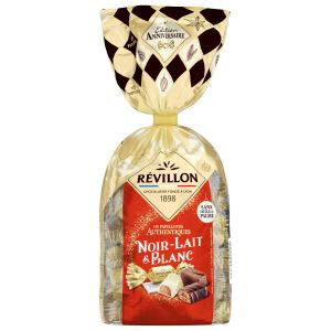 Chocolat Noir Lait Blanc Papillotes Reveillon - Le Sachet De 360g