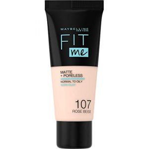 Maybelline Fit Me! Matte & Poreless Foundation - 107 Rose Beige