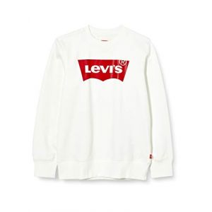 Levi's Kids Sweatshirt Garçon -Lvb Batwing Crewneck 9079 Marshmallow 6 ans