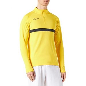 Nike Homme M Nk Df Acd21 Dril Top, Tour Yellow/Black/Anthracite/Black, L EU