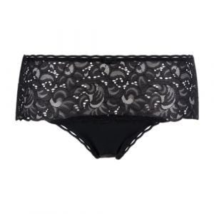 Image de PLAYTEX Culotte Midi - Noire C?UR CROISÉ FEMININ RECYCLE