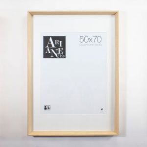 CADRE EN BOIS PENTE CHENE CLAIR 50X70 CM
