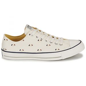 Converse Baskets basses CHUCK TAYLOR ALL STAR CLUBHOUSE - Couleur 41,42,43,44 - Taille Blanc