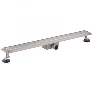 Noyon & Thiebault Noyon&thiebault - Caniveau de douche Italienne inox, grille pleine / &agrave; carreler avec siphon Noyon et Thiebault 70x800