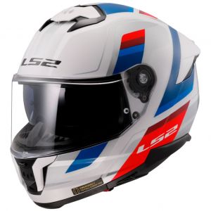 Ls2 FF808 Stream II Vintage White/Blue/Red S Casque