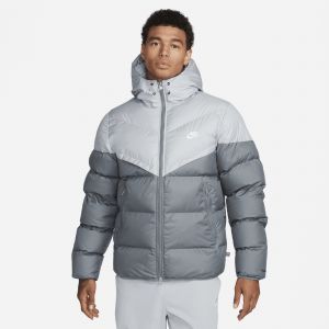 Nike FB8185-077 Windrunner PrimaLoft Jacket Homme LT SMOKE GREY/SMOKE GREY/SAIL Taille 3XL