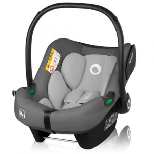 LIONELO Lemmy i-Size Siège Auto Pour Enfants 40-87 cm, Porte-Bébé Groupe 0+, Montage Dos à la Route, 3-Punktowe, Ceintures de Sécurité à 3 Points, Protection Latérale, Insert Dri-Seat