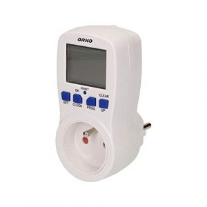 Tresice France Orno OR-PRE-409 Minuterie numérique avec Fonction minuterie programmable et Fonction aléatoire