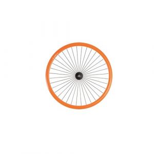 Roue avant Fixie Velox 430 700C axe à boulon moyeu Velox (28mm) orang