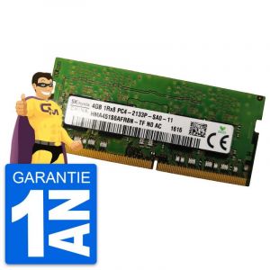 Hynix 4Go RAM HMA451S6AFR8N-TF SODIMM DDR4 PC4-17000S 2133Mhz 1Rx8 1.2v CL15
