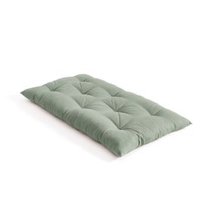 Matelas de sol coton recyclé 120 cm, Scenario Vert Sauge Taille 120x60 cm