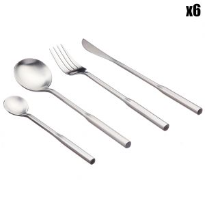 Ménagère Abel inox mat - 24 pièces