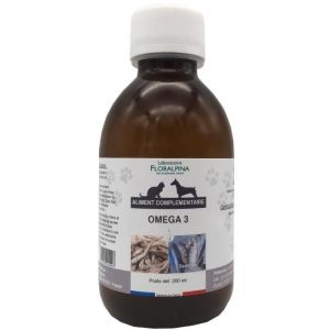 Complément nutritionnel pour Chien/Chat - FLORALPINA - Peau Allergies - Oméga 3 - Huile de poisson