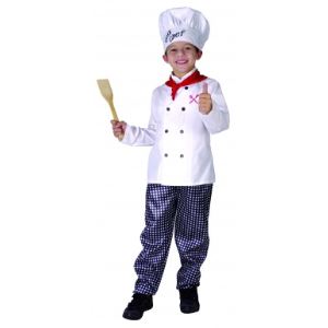 Déguisement chef cuisinier garçon (4 à 12 ans)