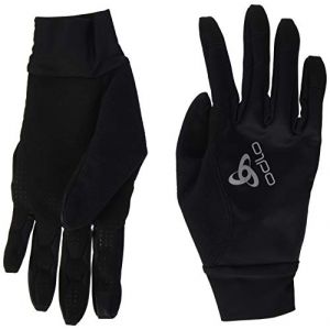 Odlo ZEROWEIGHT Warm Gants Mixte Adulte, Noir, FR : S (Taille Fabricant : S)