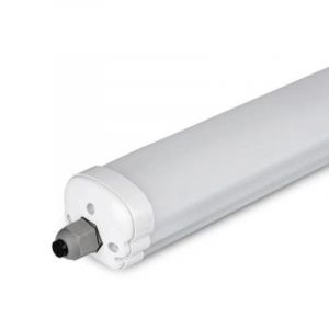 Silumen - Réglette led étanche 150cm 48W IP65 120lm/W Interconnectable - Unité / Blanc Froid