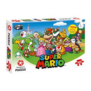 Winning Moves Super Mario et ses amis - Puzzle 500 pièces