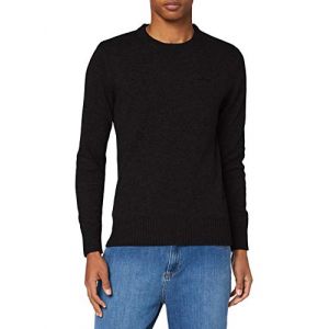 Schott Pull col rond Noir