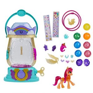 My little pony : A New Generation, Lanterne Magique Sunny Starscout, Jouet Lumineux avec 25 pièces, Surprises Multicolore