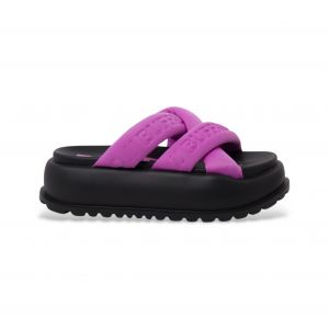 Buffalo Sandales compens&eacute;es femme Palma Cross