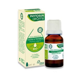 Phytosun aroms Huiles essentielles Thym à Thymol Bio 5 ml