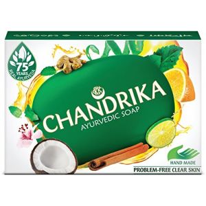 Chin mudra Savon ayurv&eacute;dique Chandrika 80g