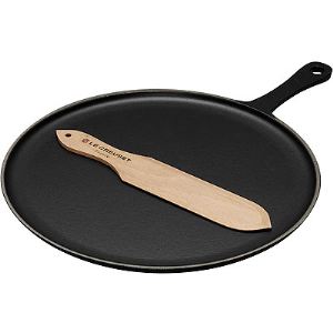 Image de Le Creuset Crêpière Bretonne avec spatule (29 cm)