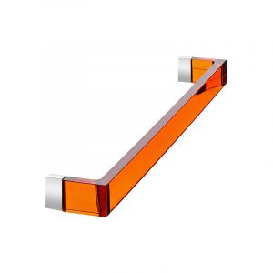 Kartell By Laufen porte serviettes RAIL (Orange tangerine L 60 cm - PMMA transparent)