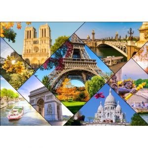 Bluebird Puzzle Les Monuments de Paris