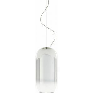 Image de Artemide Suspension Gople / Verre - H 42 cm argent en verre