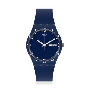 Swatch Montre Unisexe Over Blue GN726