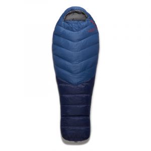 Image de Rab Alpine 400 - Sac de couchage en duvet taille bis 185 cm Körperlänge, bleu