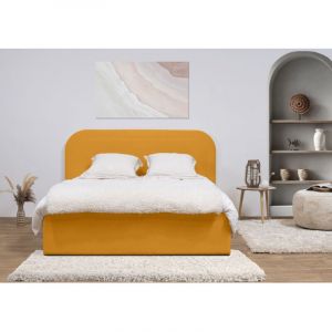Bobochic Lit Lit coffre Lit coffre cassiopee 160x200 Jaune - Jaune