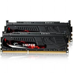 Image de G.Skill F3-2400C11D-16GSR - Kit barrette mémoire Sniper 16 Go (2 x 8 Go) DDR3 2400 MHz