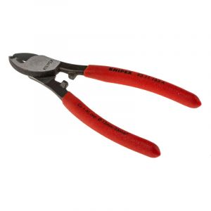 Knipex Coupe-câbles 165mm - Ø15mm / 50mm² Cu/Al - Gainage PVC - (Prix pour 1 )