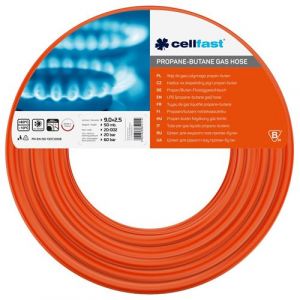 Cellfast Tuyau de gaz GPL 20-002, 9x2,5 mm, longueur 50 m