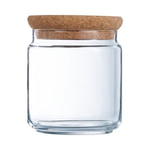 Image de Luminarc Bocal 0.75L avec couvercle liège - Pure Jar Cork