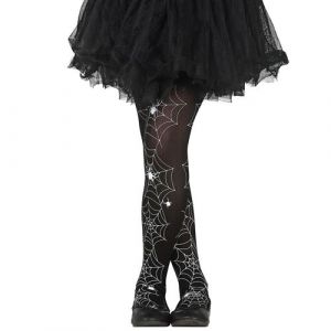 COLLANTS TOILES D'ARAIGNÉE ENFANT Noir
