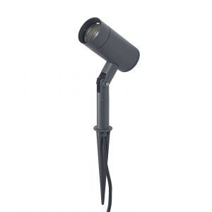 Ledvance Spot d'extérieur ENDURA Classic Garden Spotspike GU10, noir, culot GU10 (max 35W), peut être équipé d'une lampe normale ou intelligente, tête orientable, protection IP54