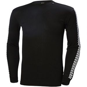 Image de Helly Hansen Stripe Crew Tee-shirt manches longues homme Noir S