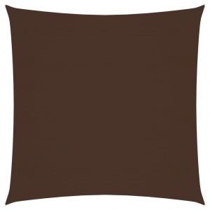 VidaXL Voile de parasol Tissu Oxford rectangulaire 2,5x3 m Marron